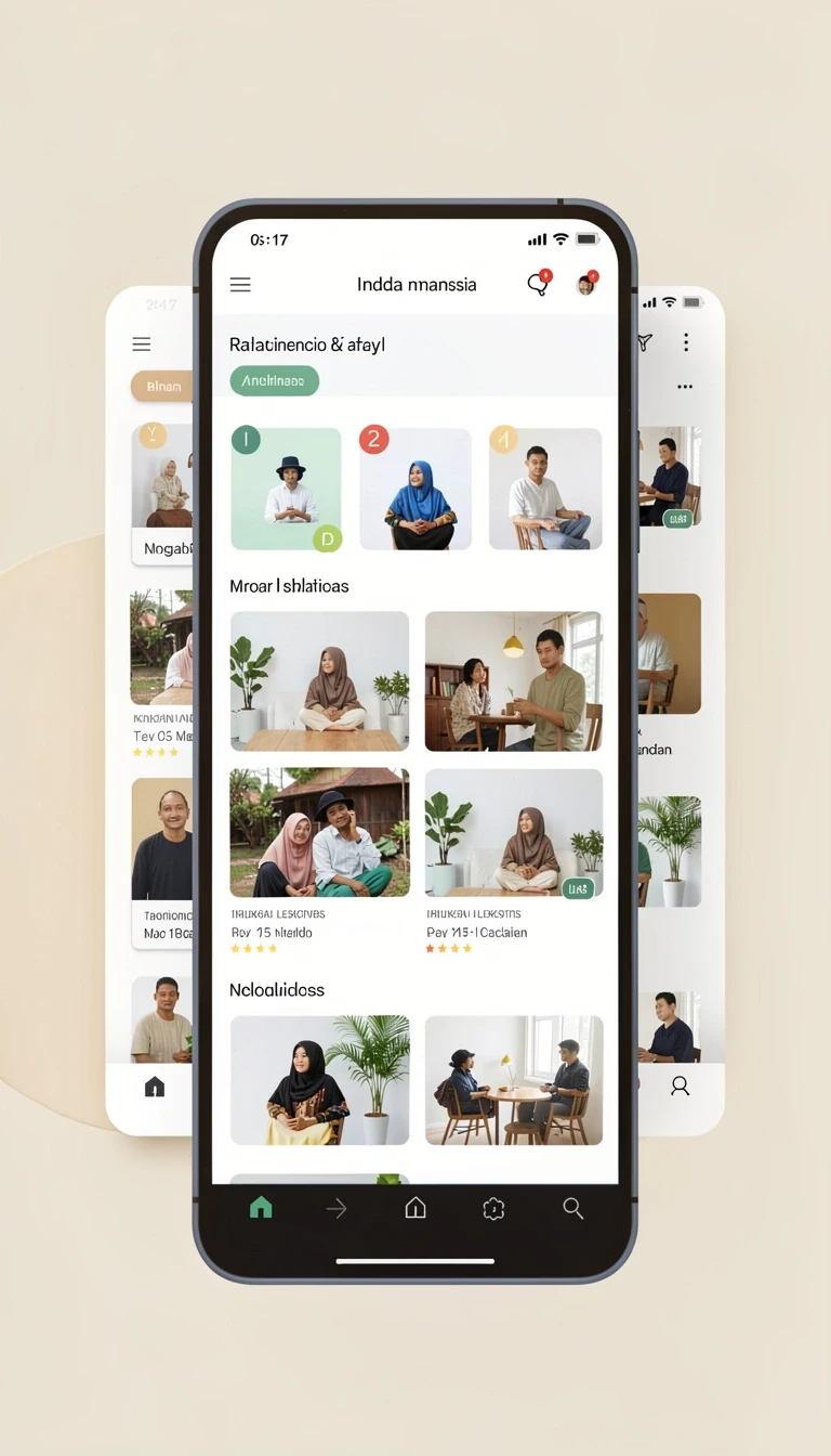 Tampilan utama aplikasi abcslot APK Full Version untuk Android yang intuitif dan efisien.