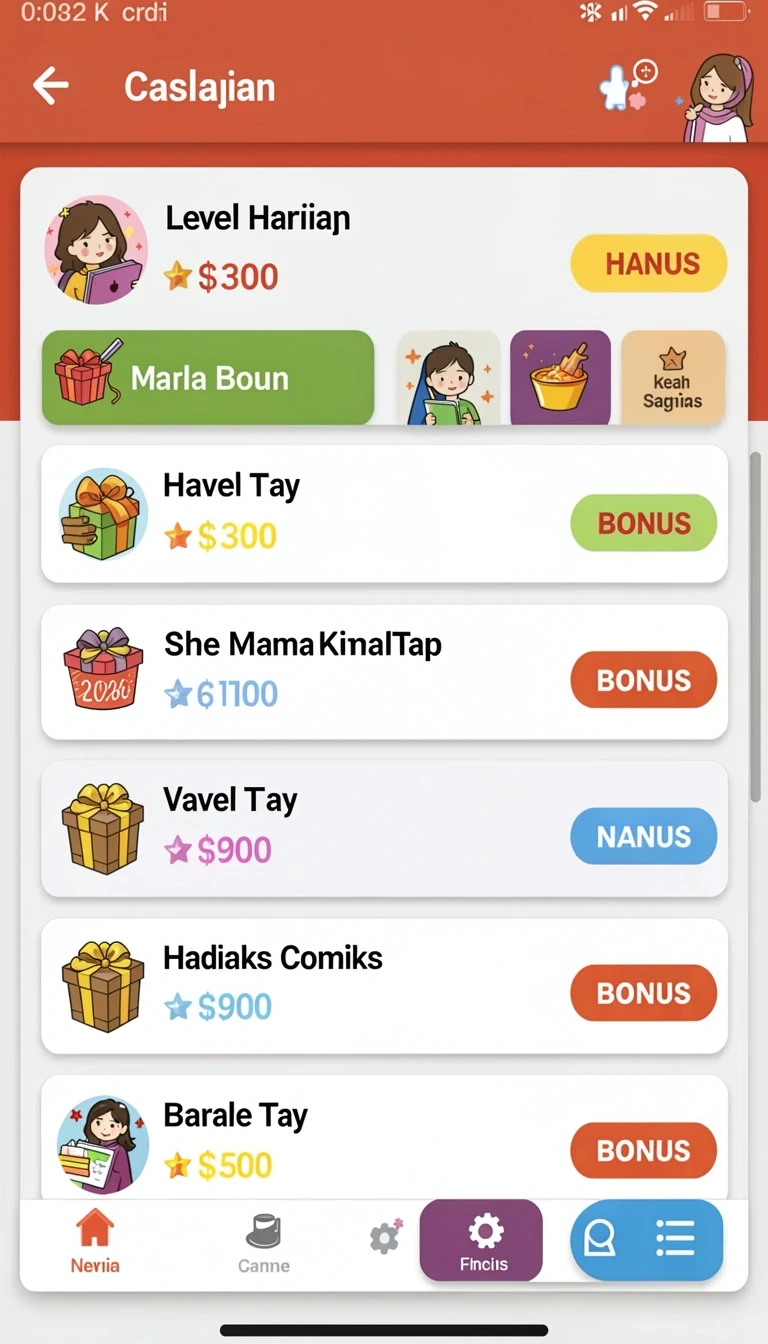 Tampilan utama aplikasi Aplikasi fastwin77 Terpercaya untuk Android yang intuitif dan efisien.